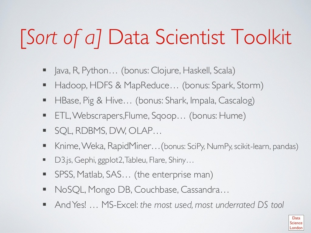 herramientas para profesionales en ciencia datos