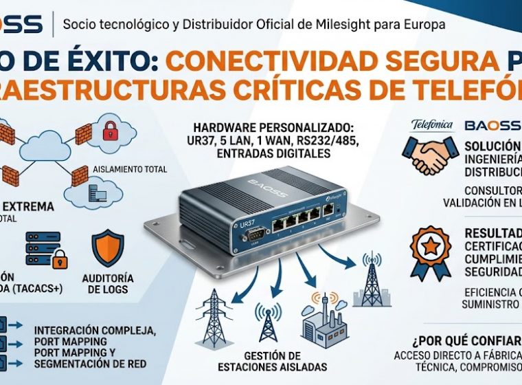 caso de exito: conectividad de infraestructuras criticas